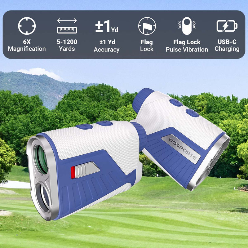 WOSPORTS L16 Golf Rangefinder 2 PACK