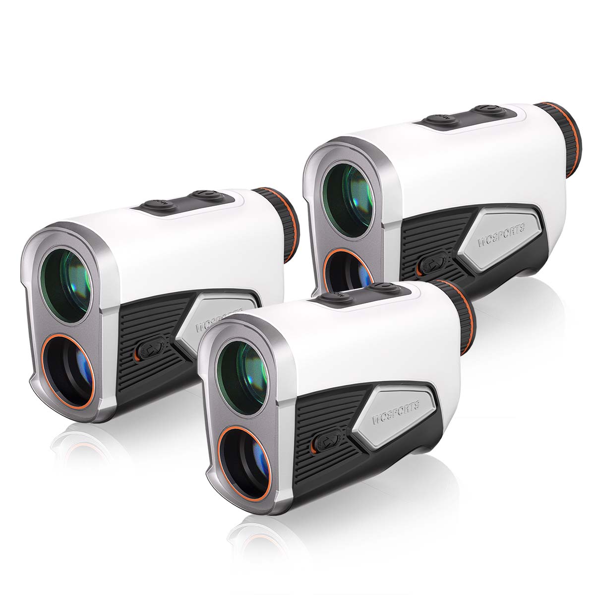 その他 GPS GOLF NAVI & RECORDER EAGLE VISION WOSPORTS L14 Golf Rangefinder 3-Pack