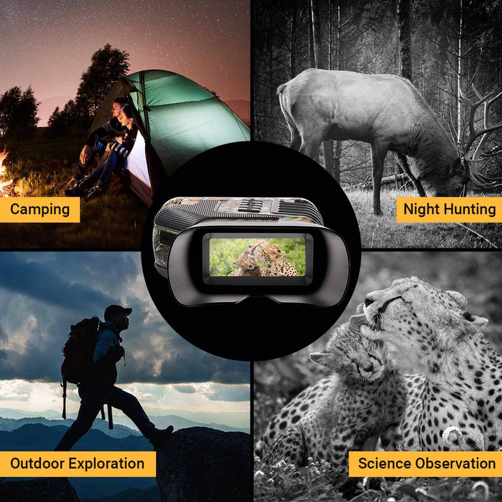 What are the main use scenarios for the NV400 Night Vision Binoculars?