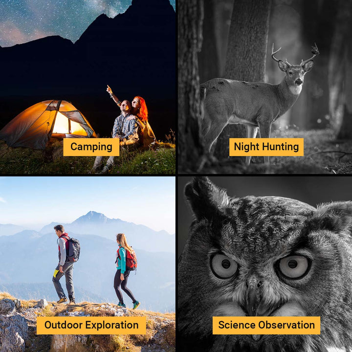 What are the main use scenarios for the NV400 Night Vision Binoculars?